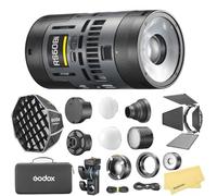 Godox RS60Bi 2K Kit Monoluz LED Bicolor con Control Bluetooth&DMX,2800K-6500K CCT,97+CRI,98+TLCI,Entrada USB-C 60W,Atenuación Lineal,Diseño Compacto para Estudio,Fotografía,Iluminación en Exteriores