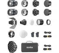 Godox RS60Bi kit de 2 luces LED bicolor con accesorios