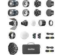 Godox RS60 - Luz LED RGB kit de 2 + accesorios
