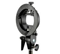 Godox S-type-Soporte para paraguas para modificadores de luz negra