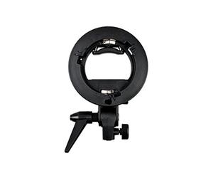 Godox S-type-Soporte para paraguas para modificadores de luz negra