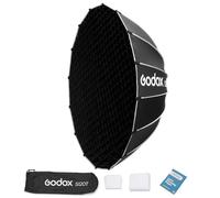 Godox S120T 120cm Portátil Rápida Liberación Softbox con Panal Grid | para Godox MS200-V MS300-V SK400II-V DP400IIIV DP600IIIV SL60IID SL100D AD600BM y Otro Estudio de Fotografía Speedlite Flash