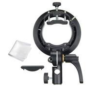 Godox S2 Speedlite S-Type Soporte Bowens Mount, para Godox V1 AD200Pro II AD400Pro AD200 V860II TT685 TT600 TT350, Control preciso de inclinación