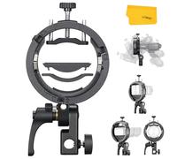 Godox S3 Soporte de Flash , Soporte Bowenspara Godox V1, V1Pro, V100, AD300Pro, AD200ProII, AD100Pro, V860III, TT685II, TT350