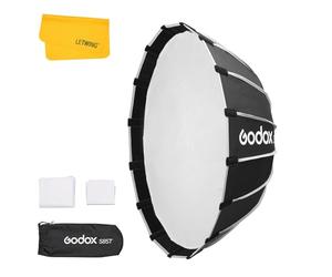 Godox S85T 85cm Paraguas Softbox, montaje Bowens con difusor portátil de liberación rápida Softbox para la carpa MS300-V SK400II-V DP400III-V SL60IID SL60IIBi SL100 AD400Pro etc luz continua