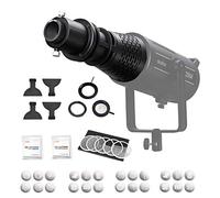 Godox SA-17 Kit for Bowens Mount SL150II VL150 VL200 VL300 SL200II LED Continuous Light with Godox SA-P Projection Attachment + SA-06 Iris + SA-09GOBO + SA-11 Color Filter