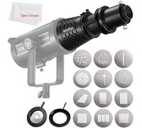 Godox SA-17 Kit para proyector Godox SA-P para montaje Bowens S30 VL150 VL200 VL300 SL200II LED luz continua con Godox SA-P accesorio de proyección + Godox SA-06 Iris + Godox SA-09-003/004 + Godox SA-10