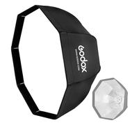 Godox SB-UE 37.5 pulgadas 95 cm paraguas octágono softbox reflector kit con bolsa de transporte para retrato o fotografía de producto con iluminación LED USB SUPON
