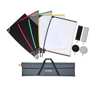 Godox SF6090 Kit de Bandera de Tela Plegable con 5 Banderas de 60 x 90 cm/24 x 36 Pulgadas para Dar Forma, Bloquear, difundir, versátil, portátil, fotografía, Kit de modificación de luz