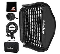 Godox SFGV6060 60x60cm Softbox Universal Plegable Kit con Soporte Speedlite Estilo S para Flash Bowens Mount