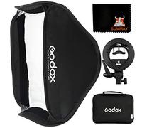 Godox SFUV8080 80x80cm Softbox Universal Plegable Kit con Soporte Speedlite Estilo S para Flash Bowens Mount (SFUV8080)