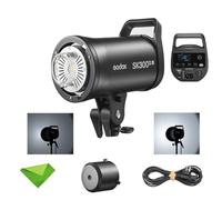 GODOX SK300III V SK300III-V de 300 WS Flash estroboscópico, número guía 58, luz de Modelado de 10 W, Tiempo de Reciclaje de 0,1 a 1,5 s, inalámbrico 2.4G, Montura Bowens, Flash monoluz
