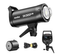 Godox SK300III-V SK300IIIV Flash de Estudio, 300Ws Monoluz Bowens Mount, Sistema X 2.4G Inalámbrico, Reciclaje de 0,1-1,5 s, Lámpara de Modelado LED de 10W