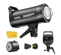 Godox SK400III-V SK400IIIV Flash de Estudio, 400Ws Monoluz Bowens Mount, Sistema X 2.4G Inalámbrico, Reciclaje de 0,1-1,5 s, Lámpara de Modelado LED de 10W