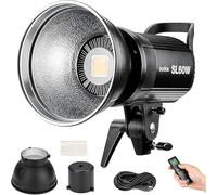 Godox SL-60W Luz de Estudio LED de 60W | iluminación LED Continua de 5600K con Soporte Bowens para Uso en Exteriores, cámaras réflex Digitales de Lente única DSLR