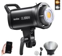 Godox SL100Bi Luz de Video LED, 100W, 2800K-6500K Bi-Color, CRI 96 TLCI 97 | Luz de Estudio LED, 11 Light FX Studio LED Iluminación de Video Continua con Montura Bowens (versión Bicolor)