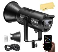 Godox SL150III Bi - Luz LED de Video Bicolor,160W,2800-6500K,80400 Lux a 1M,CRI 96+,TLCI 97+,Montura Bowens,luz Continua,8 Efectos FX,Brillo 0-100% con Control por Aplicación,para Transmisión en Vivo