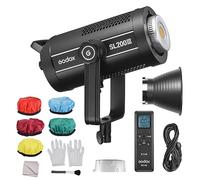 Godox SL200III 215W Luz Continua Estudio Luz de Video LED 5600K ± 200K Regulable CRI96 TLCI97 8 Efectos de luz FX Control Remoto por aplicación Bowens para Retratos, transmisión en Vivo