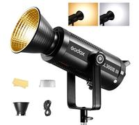 Godox SL300III - Monolight LED bicolor de iluminación bicontinua 330W 2800-6500K 117,000Lux @1m, 5600K, con reflector 6 difusores de color para estudio y producción de cine y televisión, fotografía