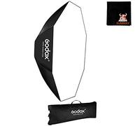 GODOX Softbox Caja de luz Octogonal 120cm 47" con Soporte Bowens Caja de luz para Flash Speedlite Luz Continua LED Fotografía Video Estudio Retrato (SB-BW120CM)