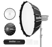 Godox Softbox Godox S120W Bowens Mount Softbox de 120 cm con difusor y funda de transporte, caja de luz duradera de instalación rápida, compacta para fotografía / luz continua/flash estroboscópico