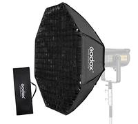Godox Softbox Octagon Softbox 47in / 120 cm Bowens Mount and Honeycomb Grid | Para iluminación estroboscópica Monolight Photo Studio
