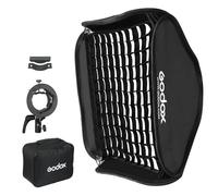 Godox Soporte de flash tipo S S2 y caja de luz 80 cm, kit Bowens con rejilla y bolsa portátil para flashes Godox V1, V1Pro, V100, AD200Pro, V860II, TT685, TT350, AD400Pro