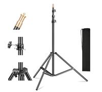 Godox Soporte de luz de 240 cm, Resistente con Bolsa de Transporte Universal de Tornillo de 1/4 Pulgadas, portátil para Estudio de fotografía, fotografía de Retratos