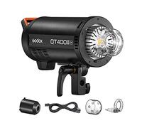 Godox Flash de estudio QT400 III M con luz de modelado LED