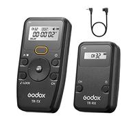 Godox TR-S1 - Mando a distancia inalámbrico con temporizador para Sony, mando a distancia con receptor y cable de disparo, estabilizador de imagen y función de temporizador de exposición compatible