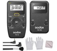 Godox TR Series 2.4G Control Remoto del Obturador de la Cámara de Control Remoto del cronómetro inalámbrico (emisor y Receptor) con Cable de Obturador TR - N1 para reemplazar a Nikon