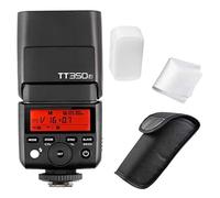 Godox tt350 F 2,4 G HSS 1/8000s TTL GN cámara flash Speedlite para cámaras Fuji X-Pro2 x-t20 x-t2 X-T1 X-Pro1 X-T10 X-E1 x-a3 x100 F X100T con filtros de color y Pergear de limpieza paño