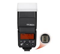 Godox TT350F Mini TTL Flash Cámara, Flash Inalámbrico Fujifilm, Flash Electrónico TTL para Cámara Fujifilm, 2.4G GN36 HSS 1/8000s HSS Flash Speedlite Elctrónico Inalámbrico para Fuji X-Pro2, X-T20,etc