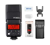 Godox TT350o Mini Thinklite TTL Flash Speedlite 2.4G HSS 1/8000s GN36 Compatible con Olympus OMD E-M5 Mark III E-M1 E-P15 E-M10II E-PL8 Panasonic G9 DMC-GX85 G7 GF1 LX100