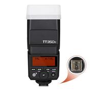 GODOX TT350O TTL Flash Cámara, Flash Inalámbrico, Flash Electrónico TTL, 2.4G GN36 HSS 1/8000s HSS Flash Speedlite Elctrónico Inalámbrico para Olympus y Panasonic Cámaras