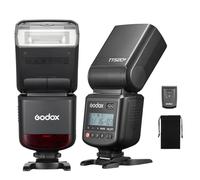Godox TT520III Flash de Cámara, GN 33, S1/S2 Optical Sync | Speedlight con RT-16 Wireless Trigger Transmitter, PC Sync Port for Canon/Sony/Fujifilm/Nikon/Panasonic/Olympus