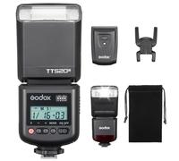 Godox TT520III TT520 III Flash Cámara Universal, Flash Manual GN33 con Transmisor inalámbrico RT-16, Compatible with Nikon, Canon, Sony, Pentax, Olympus, Fuji, Panasonic Cámara con Zapata Caliente
