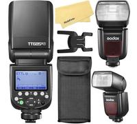 Godox TT685II-F TT685IIF Flash de cámara para Fujifilm Fuji Camera Flash Speedlight Light, TTL 2.4G GN60 HSS 1/8000S,0.1-2.6s Recycle Time,330 Full Power Pops,TCM Instant Conversion,Quick-Release Lock