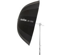 Godox UB-130S - Paraguas parabólico reflectante de estudio plata 130 cm