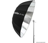 Godox UB-165S Paraguas parabólico 165cm negro+plata