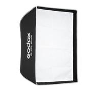 Godox UL-Box 45x60 cm / 18x24 Pulgadas Paraguas Softbox de Liberación Rápida - Softbox Rectangular Compacto，con Difusores，Rápida Instalación, Compatible con Montura Bowens