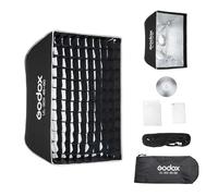 Godox UL-Box 45x60cm / 18x24 Pulgadas Paraguas Softbox de Liberación Rápida | Softbox Rectangular Compacto，con Difusores，Rápida Instalación, Compatible con Montura Bowens
