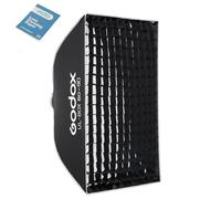 Godox UL-BOX-60x90cm softbox Interruptor rápido con Rejilla,Softbox Plegable con Montaje Bowens para luz de vídeo de Estudio SL100D SL100Bi MS200-V MS300-V DP400III-V (UL-BOX-60 * 90)