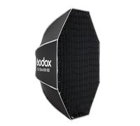 Godox UL-Box Octa-90 Octagonal Paraguas Softbox, 90 cm 35.43 Pulgadas Caja Suave de liberación rápida con Rejilla, Softbox Plegable con Soporte Bowens para luz SL60W MS200-V MS300-V DP400III-V