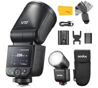 Godox V1 Mid C Flash para Canon, 55 W 2.4 G TTL Canon cabeza redonda