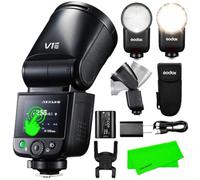 Godox V1 Mid O Flash para Olympus, Cabezal Redondo 55Ws, 650+ Disparos