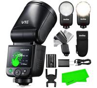 Godox V1 Mid S Flash para Sony, Cabezal Redondo 55Ws, 650+ Disparos