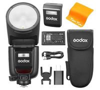 Godox V1 Pro V1pro-F Flash de Cámara TTL para Fujifilm, GODOX V1-F Mejorado, 2,4 G HSS 1/8000s Li-Ion 76 WS