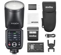 Godox V100-S 100W TTL Flash de Camara para Sony Cabeza Redonda Flash