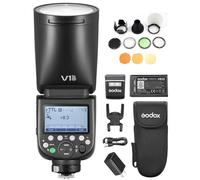GODOX V1ProN TTL Flash para cámaras Nikon + Kit AK-R1